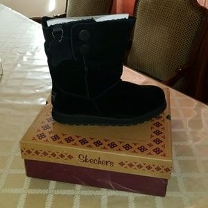 skechers keepsakes freezing temps mid boots